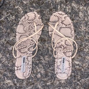 Fashion Nova Strappy Sandals